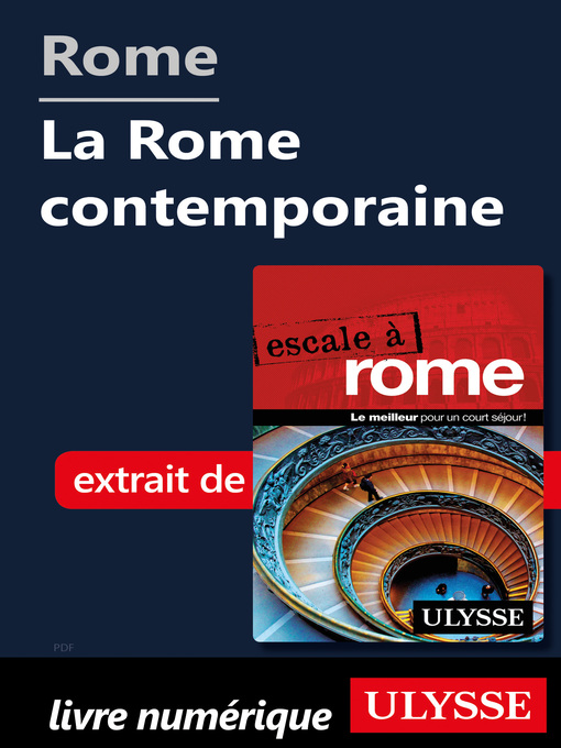 Title details for Rome--La Rome contemporaine by Louise Gaboury - Available